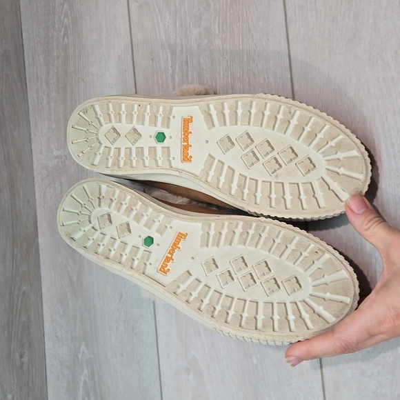 Timberland Women Skyla Bay A2CDJ Ankle Leather Faux fur 8.5 boots shoes - Picture 10 of 11